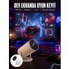 Hdmı Ve Full Hd Teknolojili 160 Ansı Lümen Kablosuz Projeksiyon Yeni Nesil