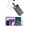 Hızlı Taşınabilir 50.000 Mah Powerbank Led Ekran Android Ve İos Uyumlu Yeni Nesil