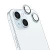 Hoco Crystal Clear İphone 15-15 Plus Hd 3d Metal Çerçeveli Kamera Koruyucu Lens