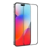 Hoco Flash Attach İphone 15 Full Hd Tempered Kırılmaz Cam Ekran Koruyucu