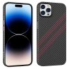 Hoco İphone 14 Pro 6.1 Kılıf Kevlar Texture Darbe Emici Telefon Kılıfı