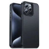Hoco İphone 15 Pro Max As7 Kevlar Kılıf Manyetik Magsafeli Telefon Kılıfı-(5775)