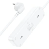 Hoco Ns2 3lü Priz 3 Usb 4000w 1.8 Metre Şarj Uzatma Kablosu Akım Korumalı