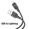 Hoco X101 Usb To İphone Lightning 2.4a Hızlı Şarj Ve Data Kablosu-(5775)