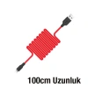 Hoco X21 Usb To İphone Lightning 2a Silikon Hızlı Şarj Ve Data Kablosu-(5775)