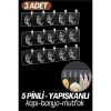 Hsnet 5 Pinli 3 Lü Set Yapışkanlı Askı Xenoty Design