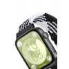 Huawei Fit 4 Star Kordon - Siyah-Beyaz