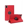 Huawei Honor Pad X7 360 Tablet Deri Kılıf - Kırmızı