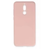 Huawei Mate 10 Lite Kılıf Nano içi Kadife Silikon - Pudra