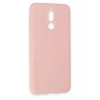 Huawei Mate 10 Lite Kılıf Nano içi Kadife Silikon - Pudra