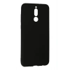 Huawei Mate 10 Lite Kılıf Nano içi Kadife Silikon - Siyah