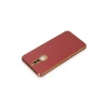Huawei Mate 10 Lite Kılıf Volet Silikon - Kırmızı