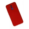 Huawei Mate 20 Lite Kılıf Nano içi Kadife Silikon - Kırmızı