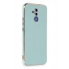 Huawei Mate 20 Lite Kılıf Volet Silikon - Açık Yeşil