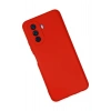 Huawei Nova Y70 Kılıf Nano içi Kadife Silikon - Kırmızı