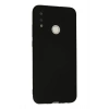 Huawei P Smart 2019 Kılıf Nano içi Kadife Silikon - Siyah