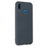 Huawei P20 Lite Kılıf Nano içi Kadife Silikon - Gri