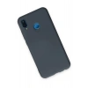 Huawei P20 Lite Kılıf Nano içi Kadife Silikon - Gri