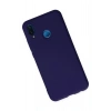 Huawei P20 Lite Kılıf Nano içi Kadife Silikon - Mor