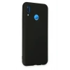 Huawei P20 Lite Kılıf Nano içi Kadife Silikon - Siyah