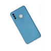 Huawei P30 Lite Kılıf Nano içi Kadife Silikon - Mavi