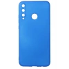 Huawei P40 Lite E Kılıf First Silikon - Mavi