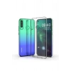 Huawei Y6P Kılıf Lüx Şeffaf Silikon - Şeffaf