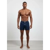 Huma One Erkek Havlu Bel Düz Boxer Battal Boy 3xl Lacivert Renk