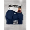 Huma One Erkek Havlu Bel Düz Boxer Battal Boy 3xl Lacivert Renk