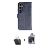 ieg™ Galaxy S24 Plus Kılıf Siluet Işık Serisi - Siyah Vanessa Magic Cam + Şeffaf Kamera Lens Koruma Cam