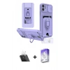 ieg™ iPhone 11 Kılıf Vadi Form Prime - Siyah Bilvis 5in1 3D Magic Cam Ekran Koruyucu + Şeffaf Kamera Lens Koruma Cam