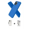 ieg™ iPhone 12 Pro Max Kılıf Kozmos Yansıma Özel Seri - Şeffaf Uv Polymer Nano Ekran Koruyucu + Gökkuşağı Shine Kamera Lens