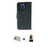 ieg™ iPhone 13 Pro Max Kılıf Siluet Işık Serisi - Şeffaf Maxco Cam Ekran Koruyucu + Beyaz Rainbow Kamera Lens Koruma Cam