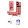 ieg™ iPhone 13 Pro Max Kılıf Vadi Form Prime - Siyah Bilvis 5in1 3D Magic Cam Ekran Koruyucu + Sierra Blue Pers Alüminyum Kamera Lens