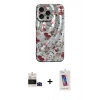 ieg™ iPhone 14 Pro Max Kılıf Nova Doku Prime - Siyah Joko 5D Cam + Siyah Bilvis Titan Kamera Lens