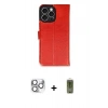ieg™ iPhone 16 Pro Max Kılıf Siluet Işık Serisi - Siyah Joko Magic 5D Hayalet Cam + Gümüş Pers Alüminyum Kamera Lens