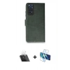 ieg™ Redmi Note 11 Pro Kılıf Siluet Işık Serisi - Siyah 3D Antistatik Cam Ekran Koruyucu + Şeffaf Kamera Lens Koruma Cam
