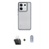 ieg™ Redmi Note 13 Pro 4G Kılıf Nova Işık Serisi - Siyah Joko Magic 5D Cam + Şeffaf Kamera Lens Koruma Cam