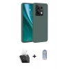 ieg™ Redmi Note 13 Pro 5G Kılıf Kozmos Yansıma Özel Seri - Siyah Joko Magic 5D Cam + Şeffaf Kamera Lens Koruma Cam