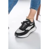 Ines Siyah Spor Ayakkabı