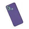 İnfinix Hot 10 Play Kılıf Nano içi Kadife Silikon - Mor
