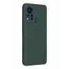 İnfinix Hot 11s Kılıf Nano içi Kadife Silikon - Koyu Yeşil