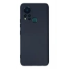 İnfinix Hot 11s Kılıf Nano içi Kadife Silikon - Lacivert