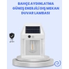 Ip65 Su Geçirmez Güneş Paneli Dış Mekan Lamba