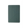 iPad 2022 10.9 (10.nesil) Kılıf Kalemlikli Mars Tablet Kılıfı - Koyu Yeşil