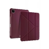 iPad Air 13 (2024) Kılıf Kalemlikli Mars Tablet Kılıfı - Mor