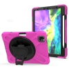İpad Air 4. Nesil 10.9 Kılıf Shockproof 3 Katmanlı Standlı Zırh Kılıf Kalem Yerli
