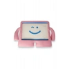 iPad Pro 11 (2021) Kılıf Karakter Tablet Silikon - Açık Pembe