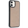 iPhone 11 Kılıf Aras Deri Kapak - Pudra