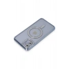 iPhone 11 Kılıf Joke Simli Magneticsafe Kılıf - Mavi